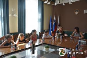Sprejem učenk OŠ Ivana Cankarja Ljutomer v okviru projekta Erasmus+Beerasmus 1